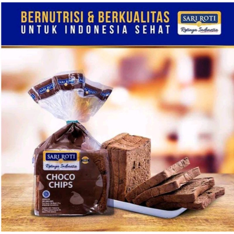 Jual SARI ROTI RASA CHOCO CHIPS | Shopee Indonesia