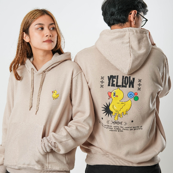 Jual HODISO Yellow Duck Hoodie Jumper Pullover Shopee Indonesia