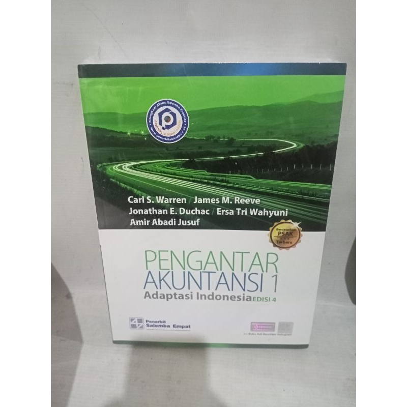 Jual Buku Pengantar Akuntansi 1 Adaptasi Indonesia Edisi 4 Carl S ...