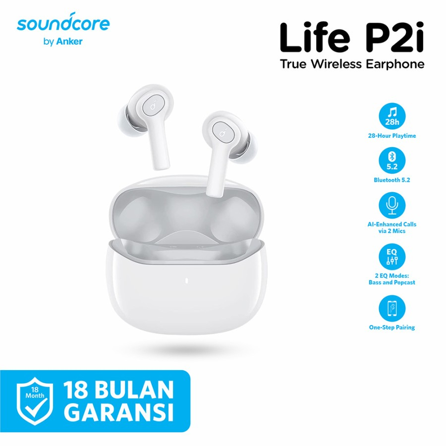 Jual True Wireless Earbuds Anker Soundcore Life P2i - A3991 | Shopee ...