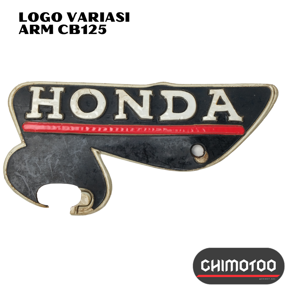 Jual Logo Variasi Pemaning Swing Arm Honda Cb125 CB 125 Klasik Vintage