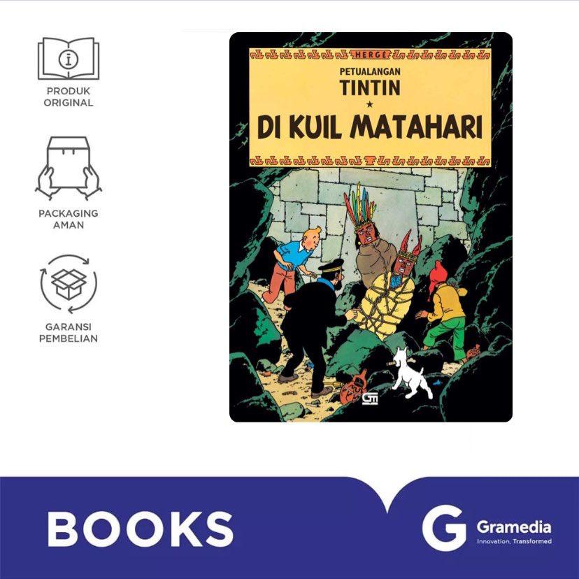 Jual Gramedia Gandaria - Petualangan Tintin: Di Kuil Matahari (Herge