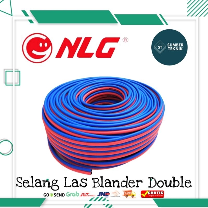 Jual Nlg Selang Las Double Lpg Oxygen Acetylene Blander Blender Potong Shopee Indonesia