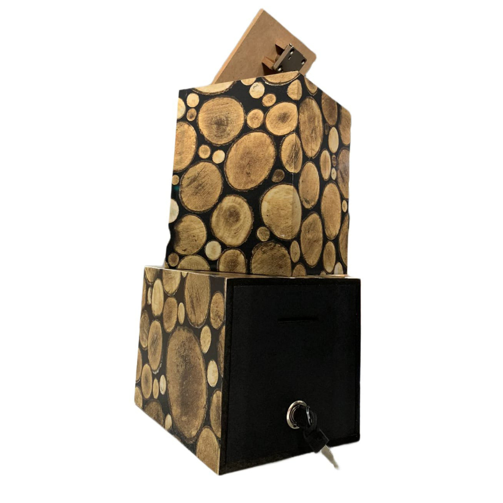 Jual Celengan Kunci Celengan mdf Unik Model Brankas Buka Tutup CELENGAN ...