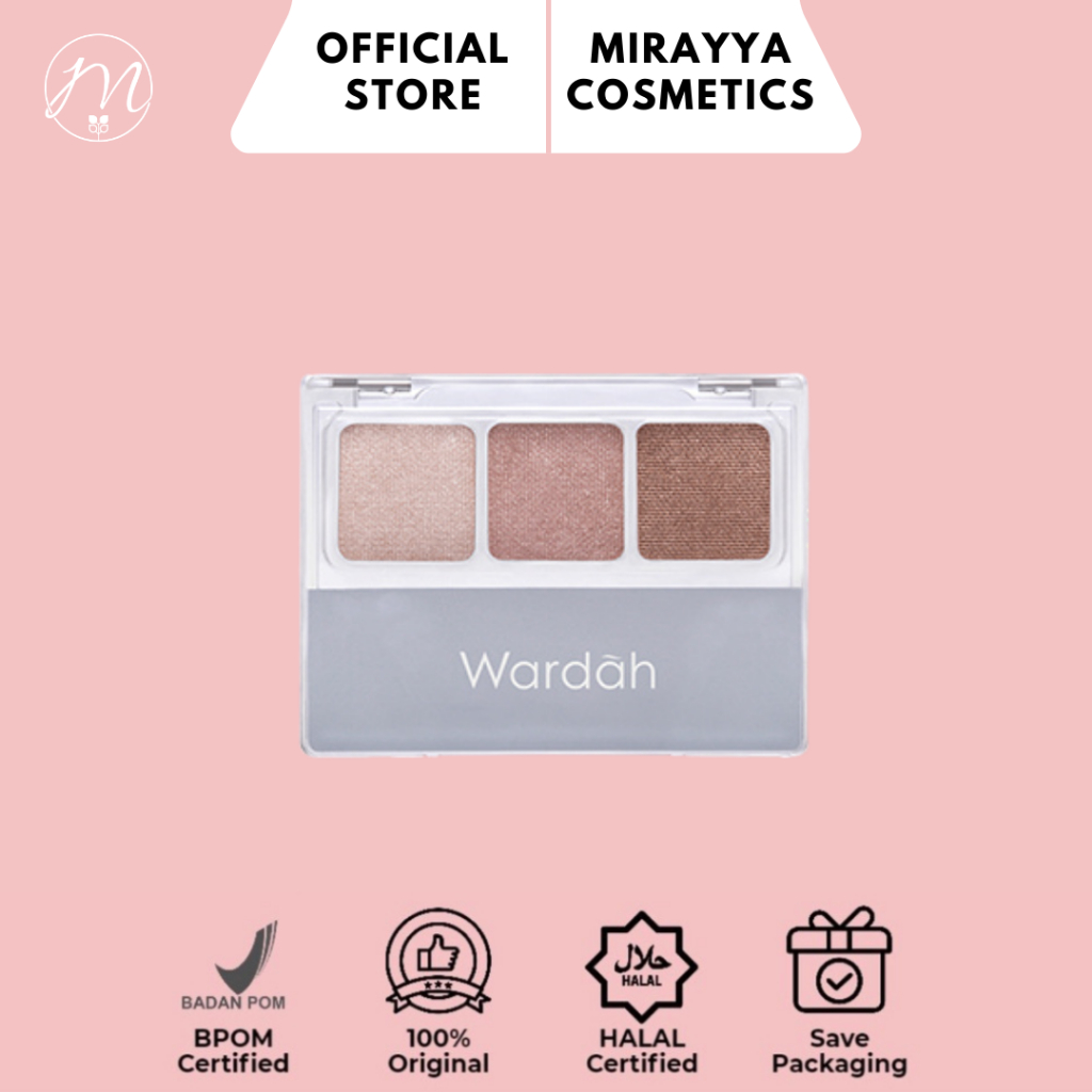 Jual [READY] Wardah EyeXpert Eyeshadow 3 Warna Intense Yang Tahan