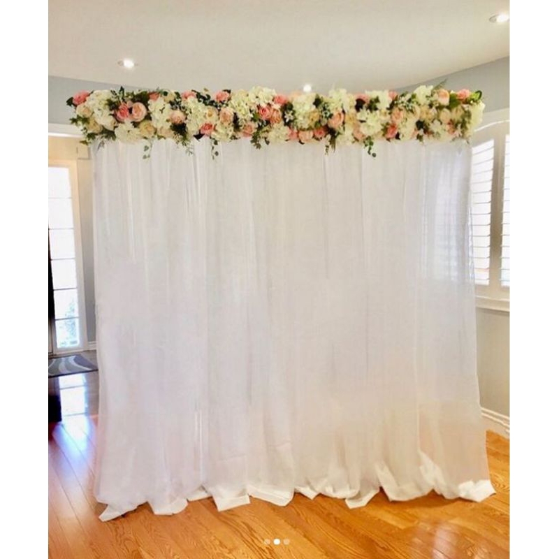 Jual [COD] Tinggi 3 x Lebar 4. backdrop Background Pernikahan Tunangan ...