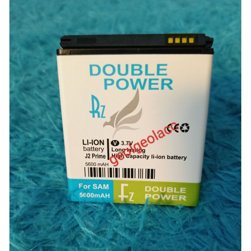 BATERAI SAMSUNG J2 PRIME/J5 2015/J3 2016/J2 PRO ASLI DOBEL POWER RZ BATRREY  KAPASITAS 5600 MAH KOALITAS SANGAT BAGUS TAHAN LAMA