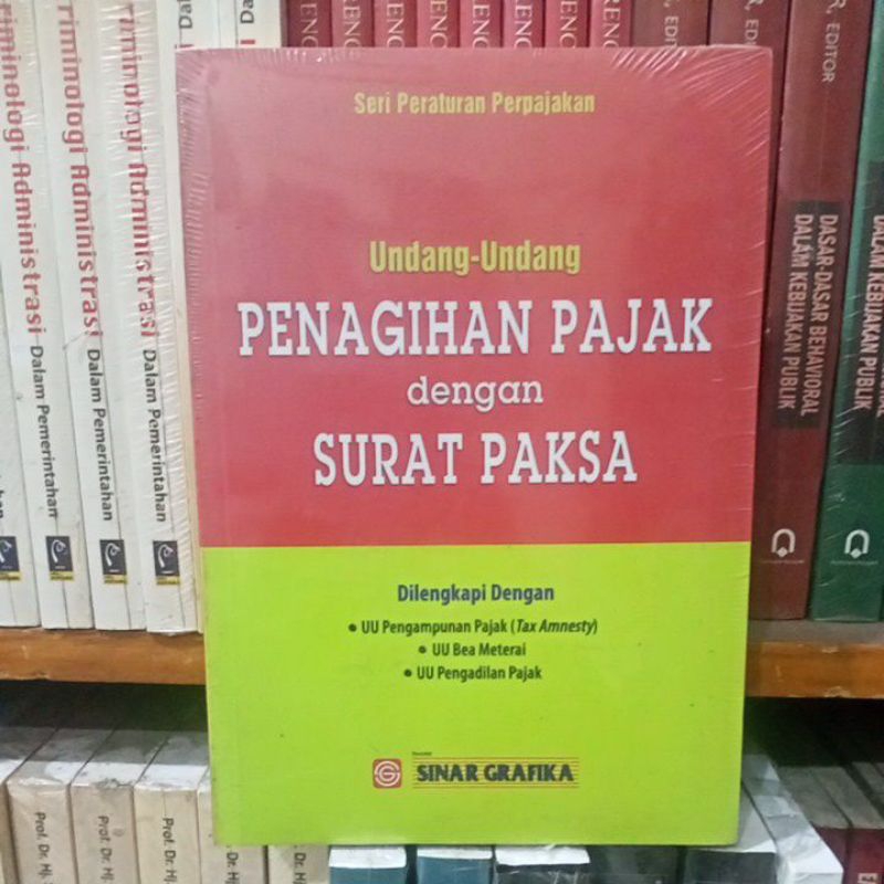 Jual Buku Seri Peraturan Perpajakan Undang-undang Penagihan Pajak ...