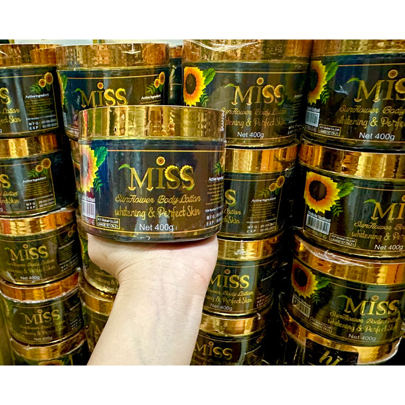 Jual MISS SUNFLOWER BODY LOTION ORI THAILAND Shopee Indonesia