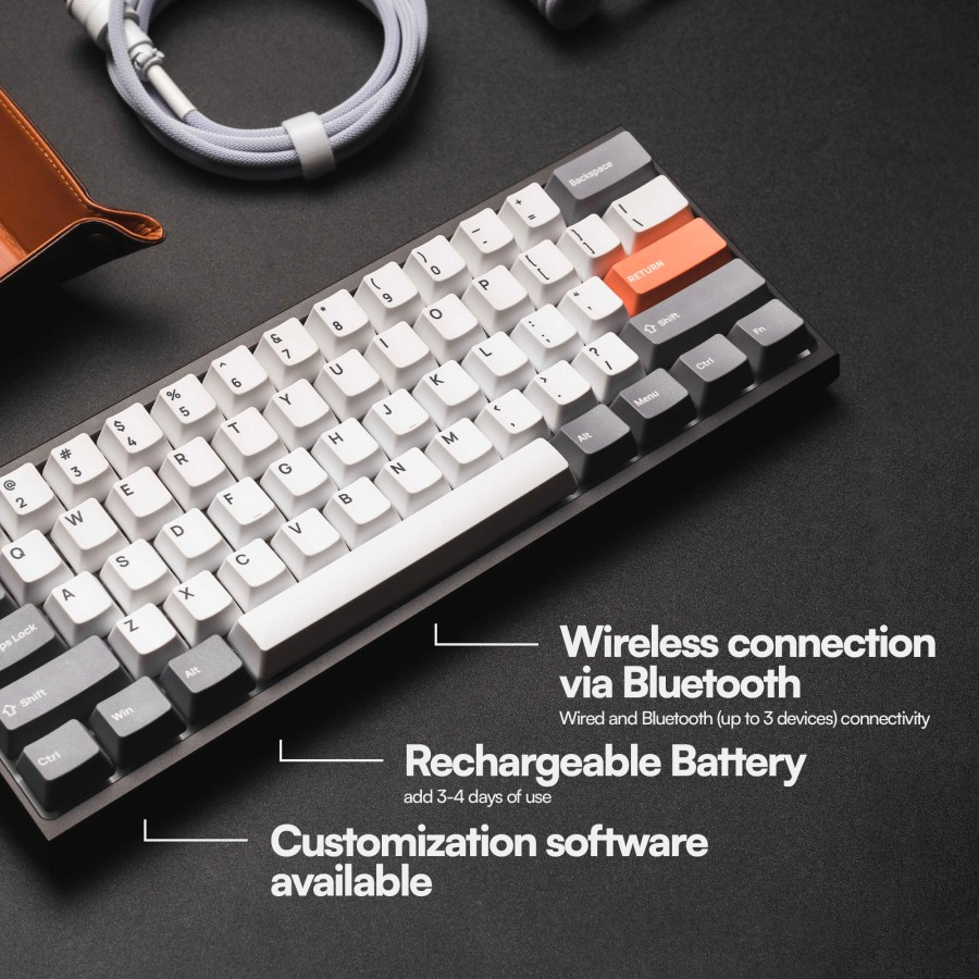 Jual APOLLO61 Lightyear Edition Wireless Aluminum Case Mechanical ...