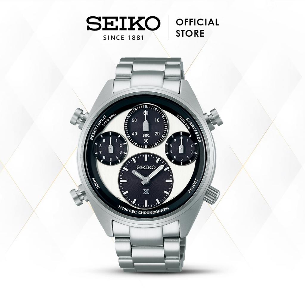 Jual Seiko Prospex Panda Speedtimer SFJ001P1 SFJ001 Solar Chronograph ...