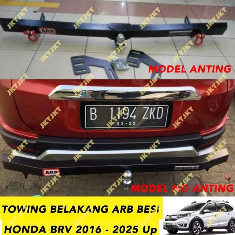 Jual Towing Bumper Belakang Honda Brv 2016 2022 2023 2024 2025 Bar Arb ...