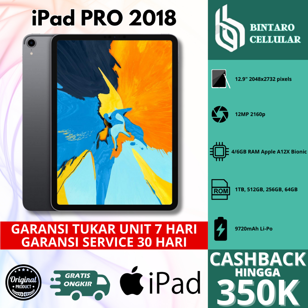 Jual IPad Pro 2018 Terlengkap & Harga Terbaru November 2023