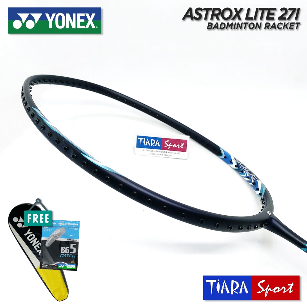 Jual Raket YONEX Astrox Lite 27i - Black Light Blue - 5U Badminton ...