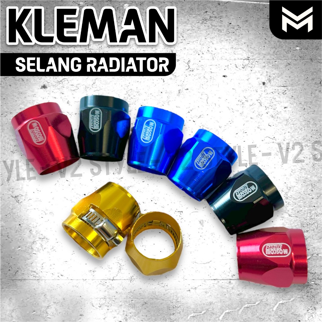 Jual SET 2pcs KLEMAN SELANG RADIATOR + BREKET SETELAN SLANG RADIATOR ...