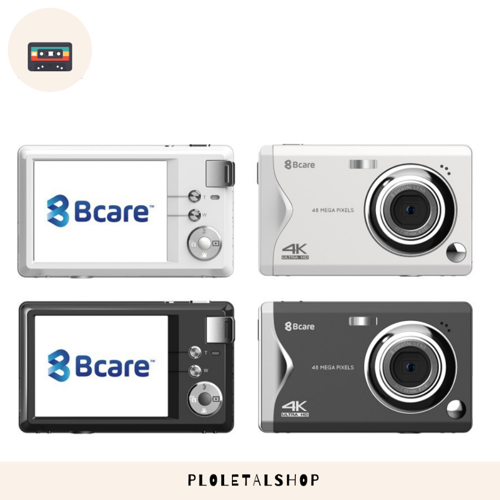 Jual Bcare Mirrorless Digital Camera 48 MP 4K Kamera Pocket | Shopee ...