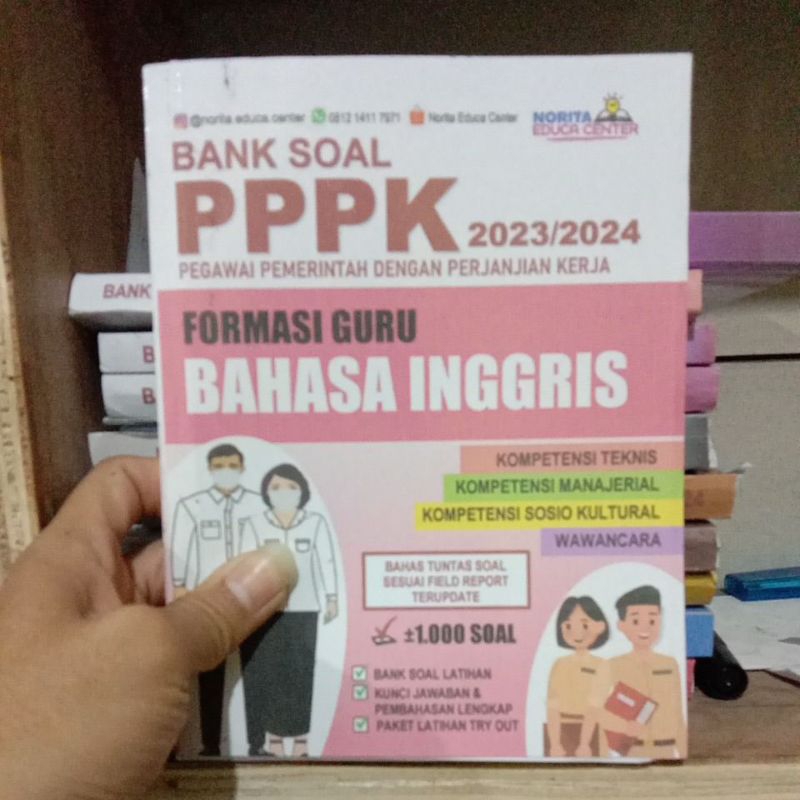 Jual BUKU BANK SOAL PPPK BAHASA INGGRIS TAHUN 2024 | Shopee Indonesia