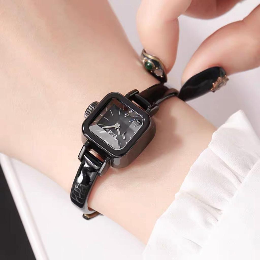 Jual Jam Tangan Korea BARSH Full Black | Shopee Indonesia