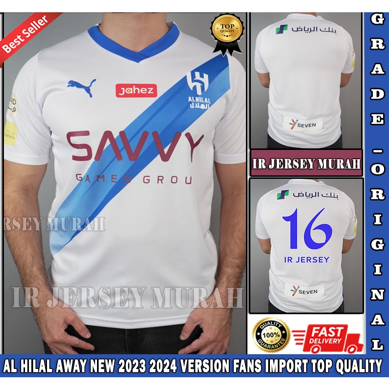 Jual Jersey AL HILAL Away 2023/2024 Grade Ori Import Top Quality