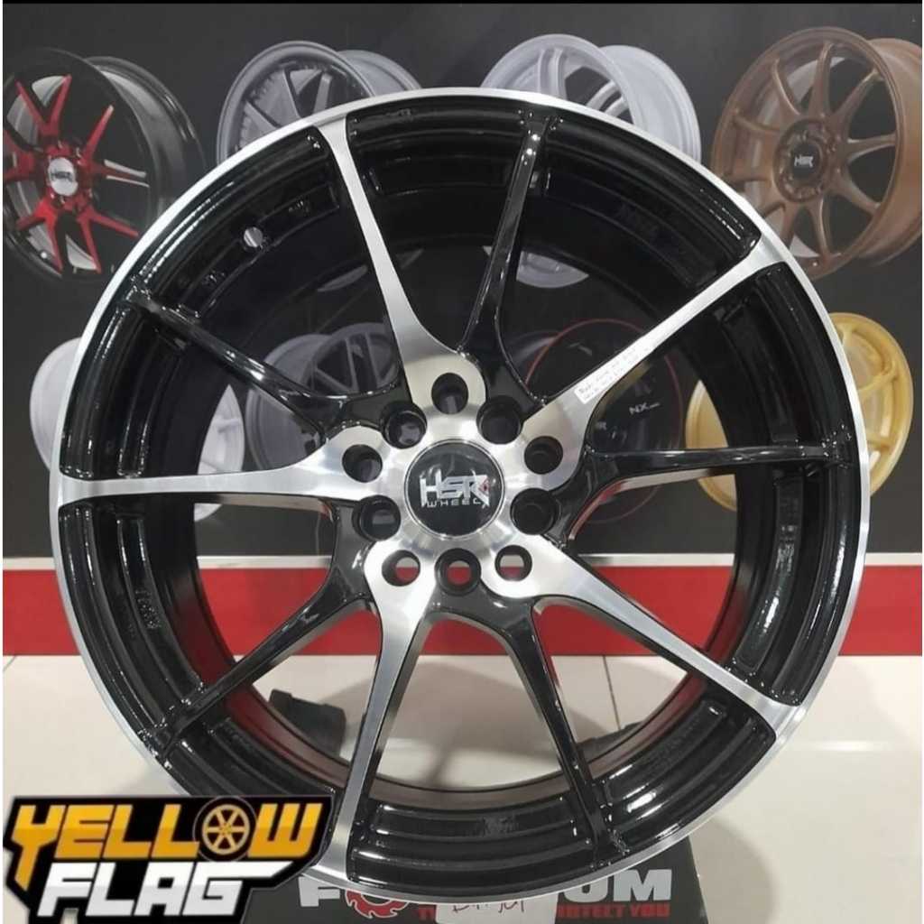 Jual Velg Racing Ring Hsr Wheel Rashi R Pcd X X Gratis Ongkir Shopee Indonesia