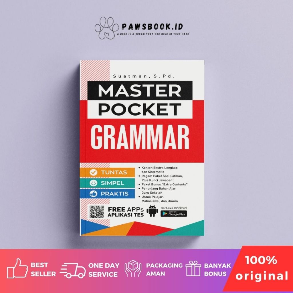 Jual KAMUS : Master Pocket Grammar / Buku Bahasa Inggris / Buku Grammar ...