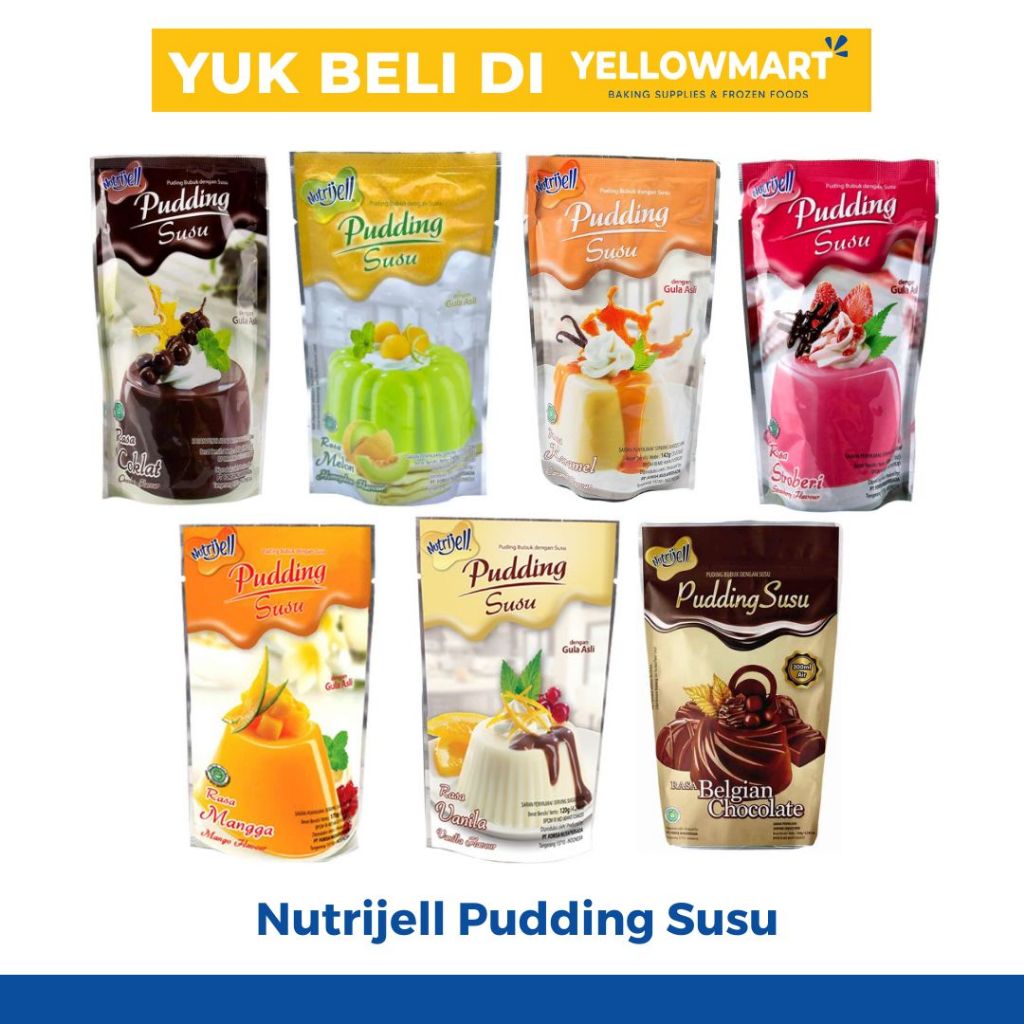 Jual Nutrijell Pudding Susu Shopee Indonesia 6177