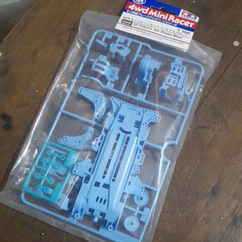 Châssis Tamiya JR VZ - Set Complet Couleur Bleu Pastel - Neuf Sous Emballage - Réf. TAM95629
