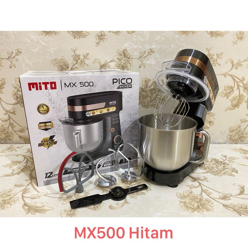 Jual MITO Stand Mixer MX500 Pengaduk Adonan Kue Dengan Kapasitas 5