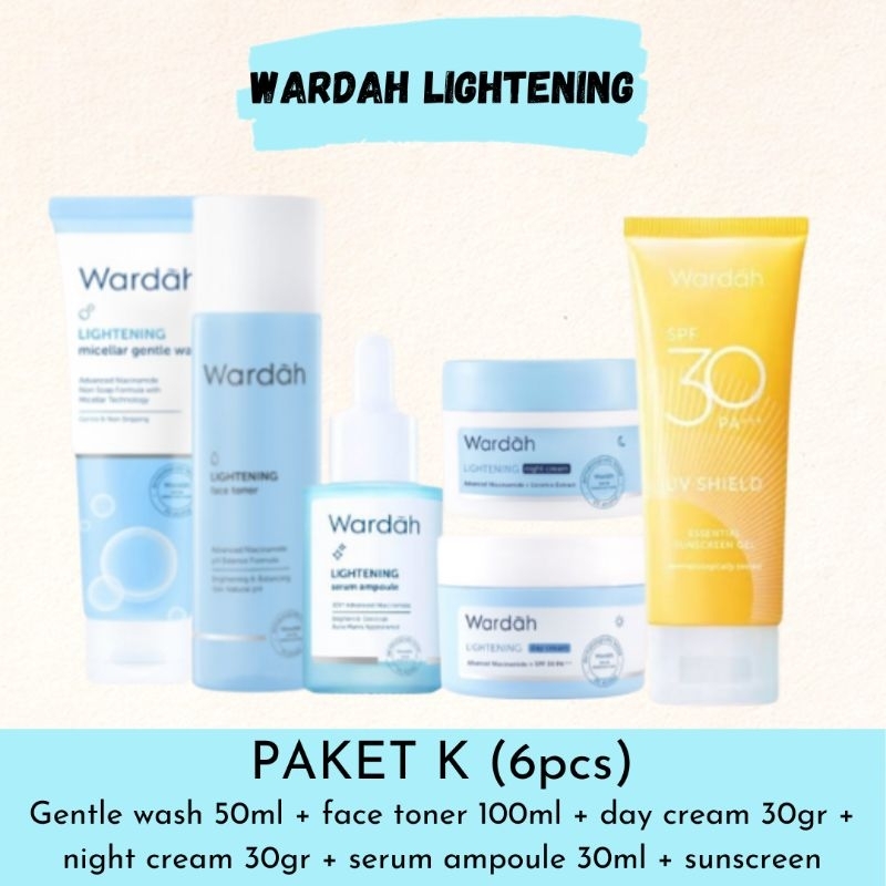 Paket Lengkap Skincare Wardah