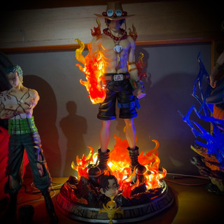 Jual LED Action Figure Portgas d Ace Dream Studio Design 41 cm | Shopee ...