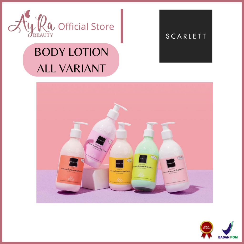 Jual AyRa Beauty SCARLETT BODY LOTION ALL VARIANT Shopee Indonesia