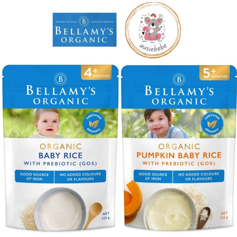 Jual Bellamy's - Baby Rice / Pumpkin Baby Rice dengan Prebiotik ...