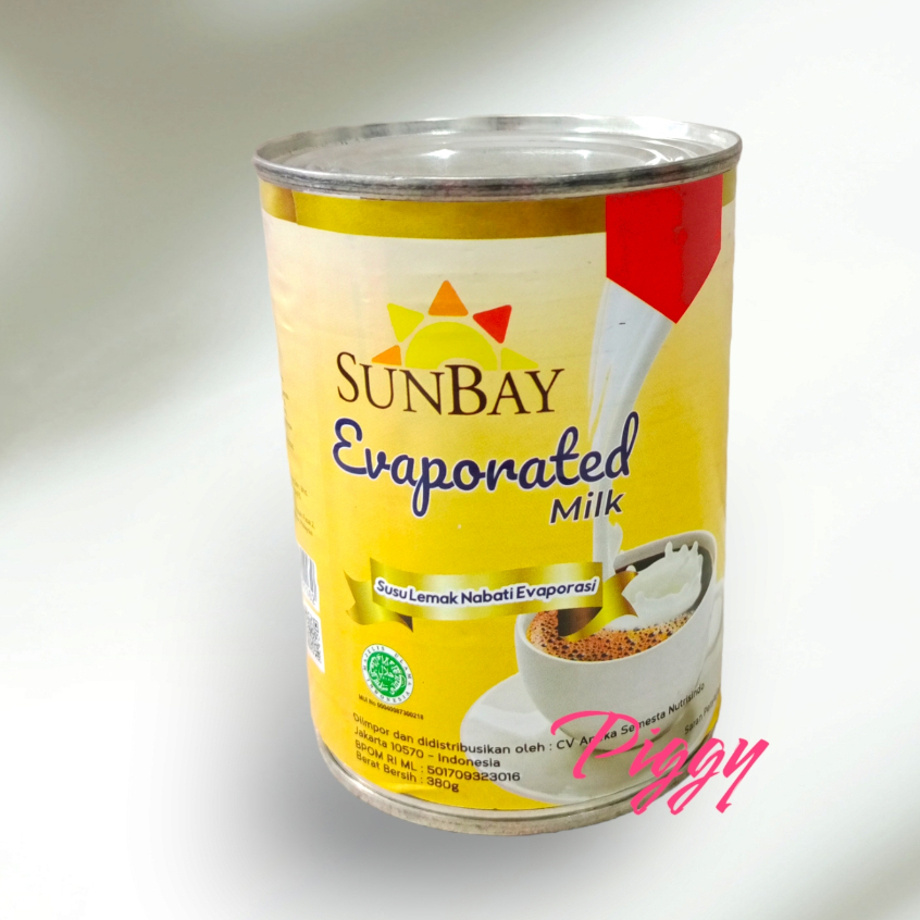 Jual Sunbay Evaporated Milk Susu Evaporasi 380gr Shopee Indonesia