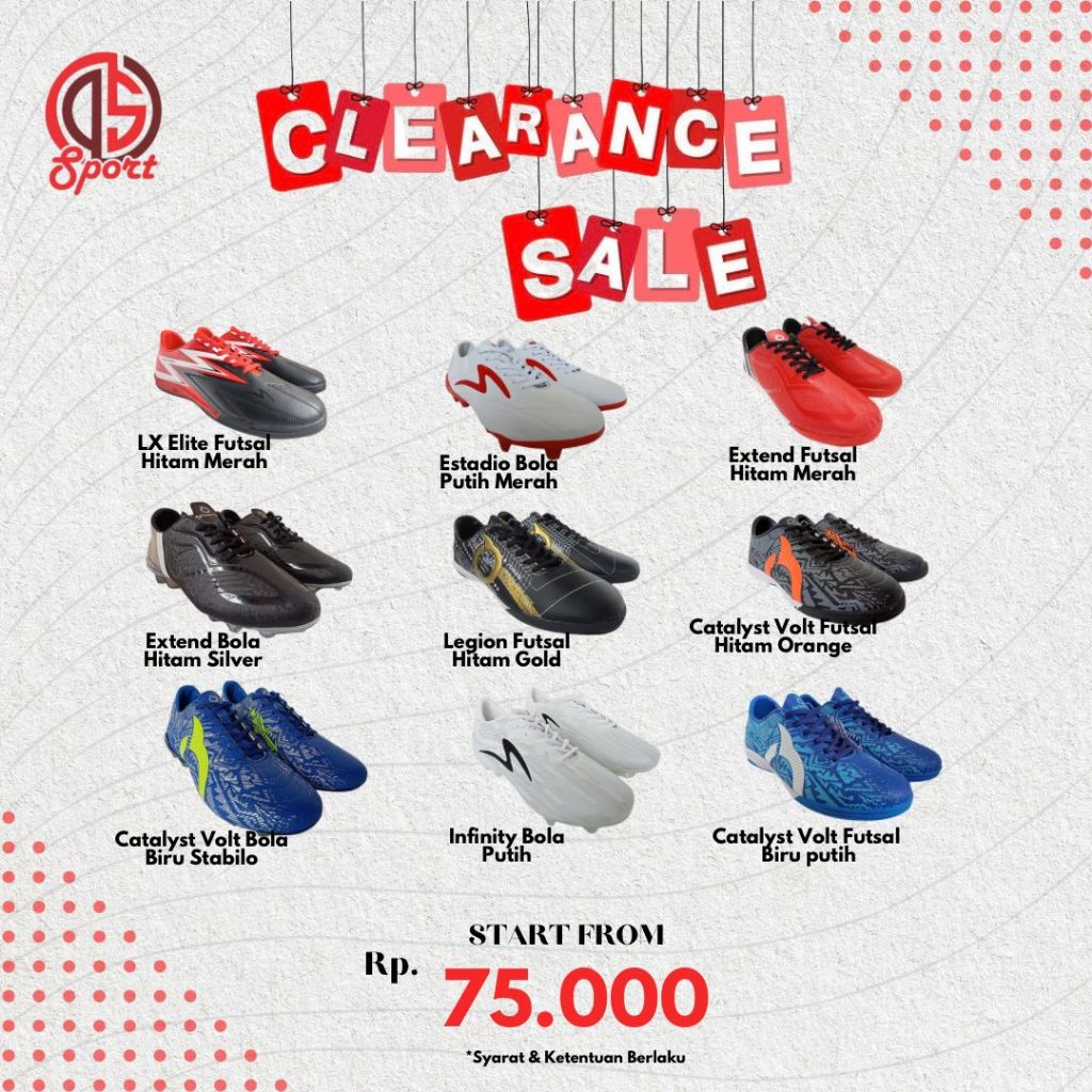 Jual Sepatu Sepak bola Olahraga Pria Clearance Sale Berikut Free Box