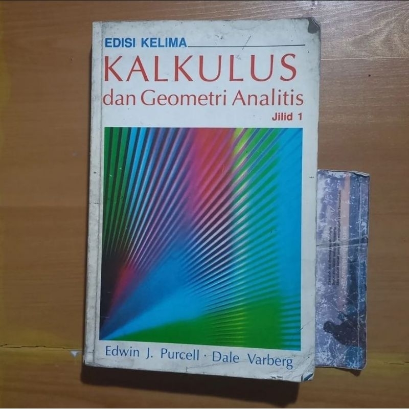 Jual Buku Kalkulus Dan Geometri Analitis Jilid 1 Edisi Kelima | Shopee ...