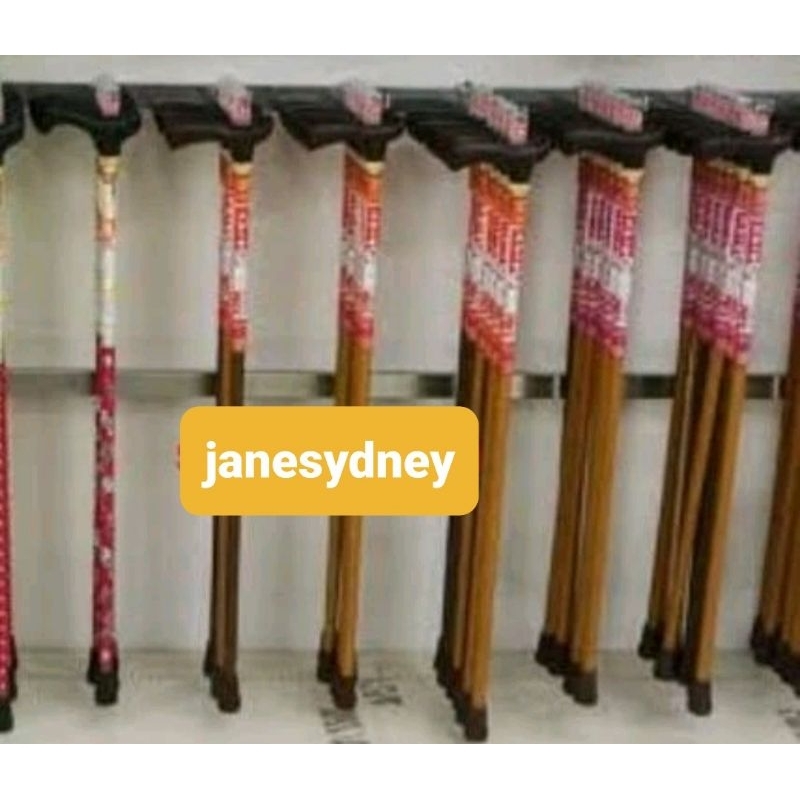 Jual Daiso Walking Stick Cane Tongkat Alat Bantu Jalan Tongkat Orang ...