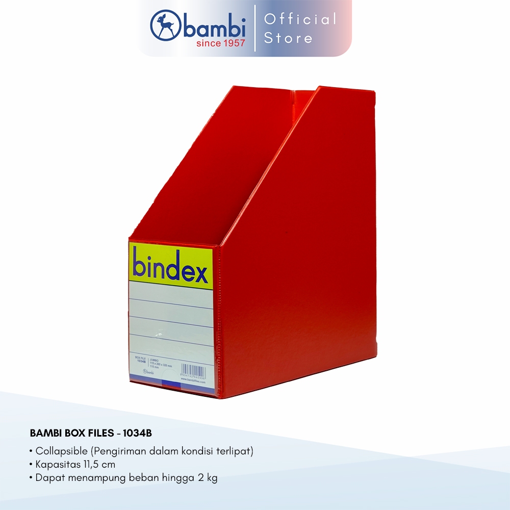 Jual Bindex Box File Magazine JUMBO SIZE 11,5 Cm All Colour - Box Arsip ...