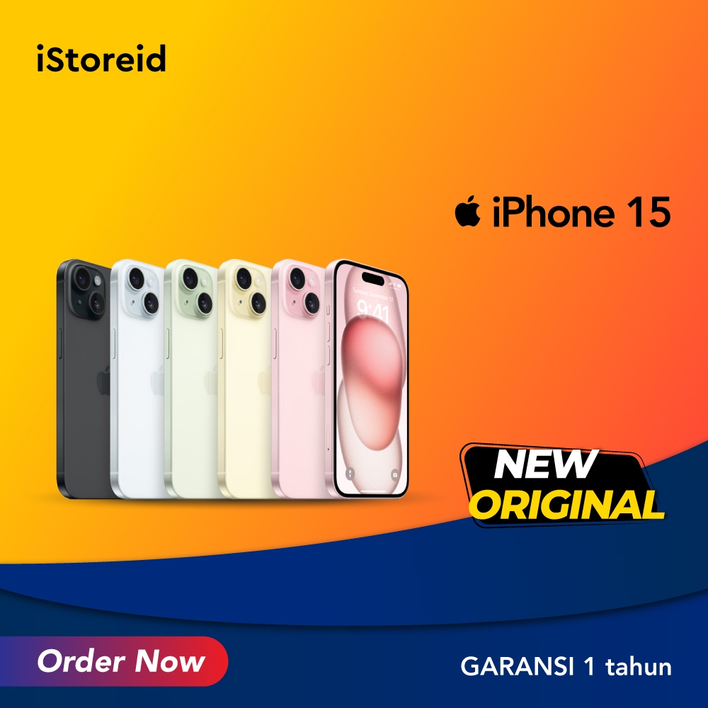 Jual IPhone 15 128GB 256GB 512GB Garansi Resmi IBox | Shopee Indonesia