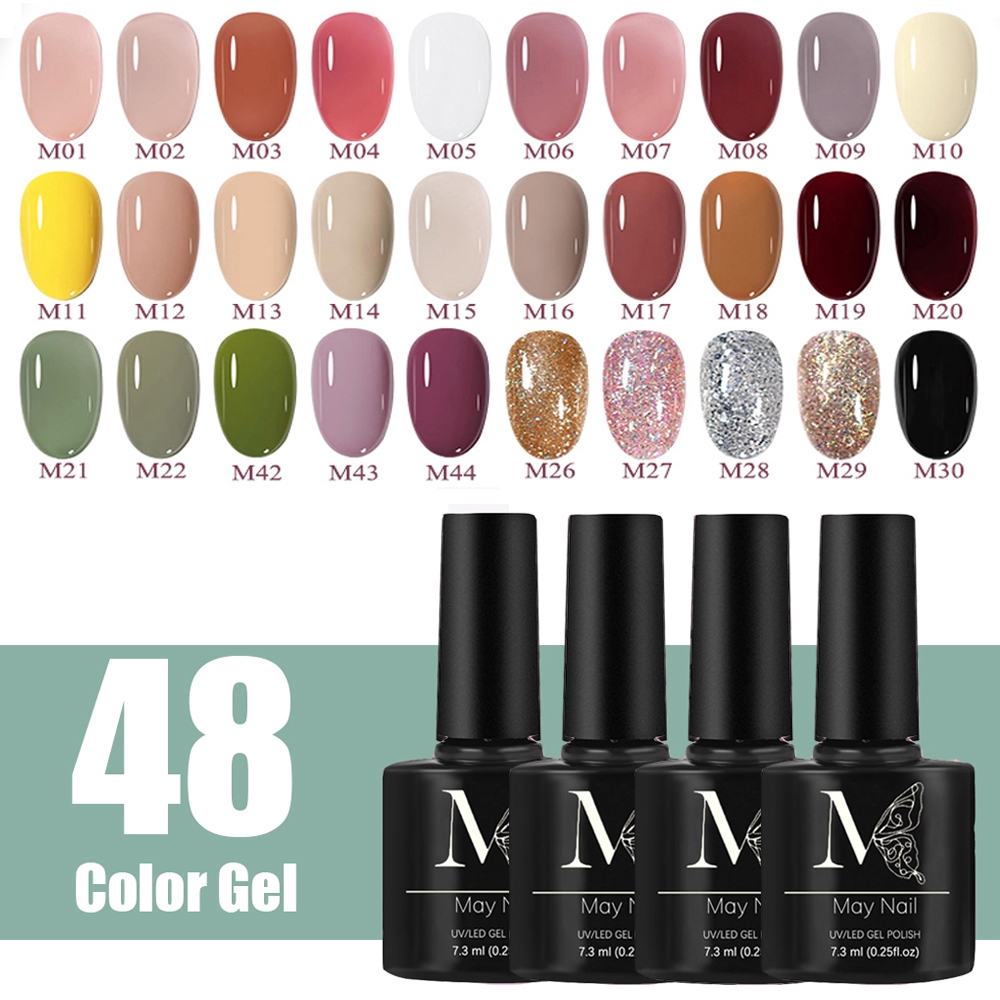 Jual Kutek Gel UV LED gel polish 148 COLOUR nail art Cat Kuku nail