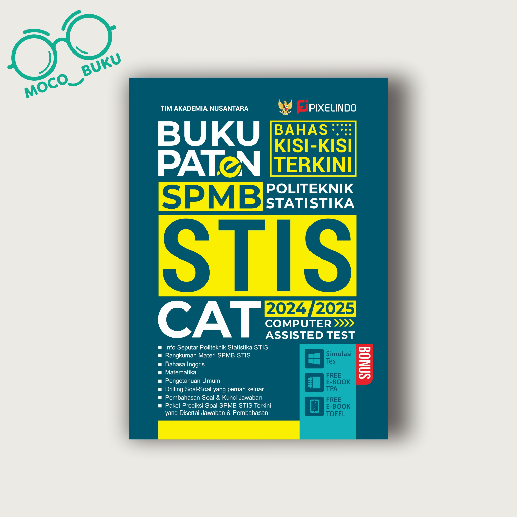 Jual Buku Paten Bahas Kisi-Kisi Terkini SPMB Politeknik Statistika STIS ...