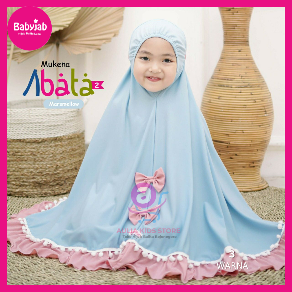 Jual Mukena Abata 2 Babyjab Mukena Anak Bayi Balita Perempuan Usia 1 ...