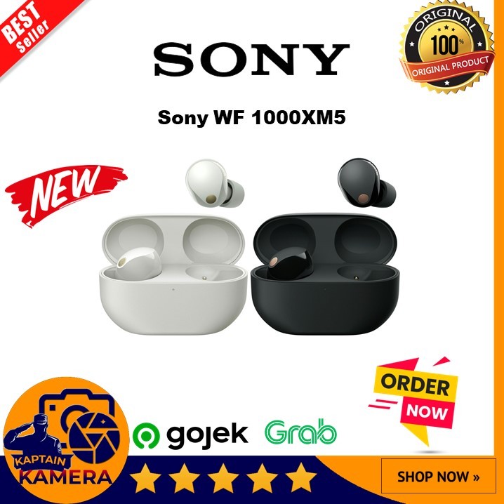 Jual Sony WF 1000XM5 / WF1000XM5 True Wireless Noise Cancelling Earbuds ...