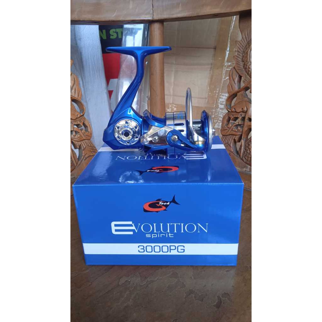 Jual Reel Spinning Gtech Evolution Spirit 3000 4000 PG HG Power Handle ...