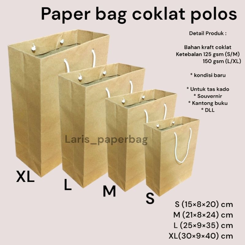 Ukuran deals paper bag