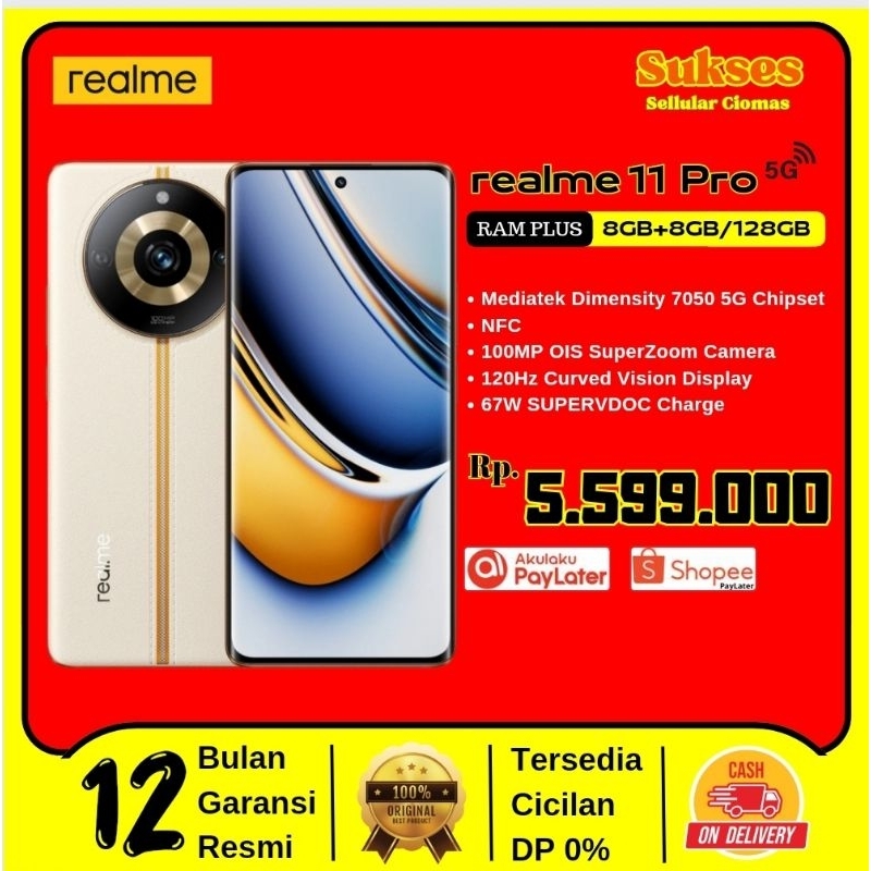 Jual Realme 11 Pro 5g Ram 8gb8gb256gb New Shopee Indonesia