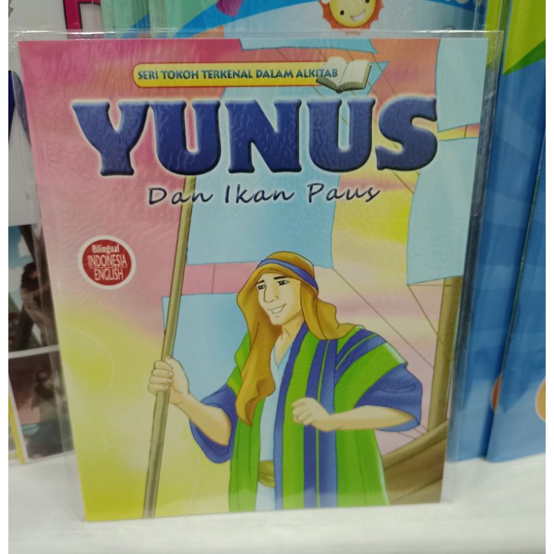 Jual Buku seri tokoh terkenal dalam Alkitab : YUNUS dan ikan paus ...