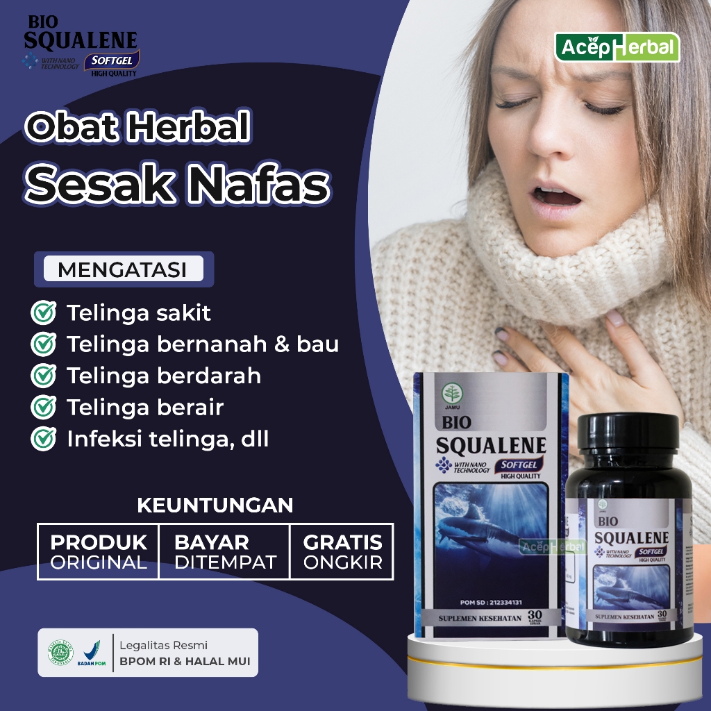 Jual Obat Sesak Nafas Nyeri Dada Sesek Gangguan Pernafasan Infeksi Paru ...