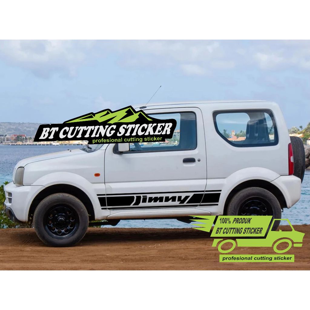 Jual Stiker sisi pintu mobil untuk Suzuki Jimny 4x4 Off Road Jb43 Jb64