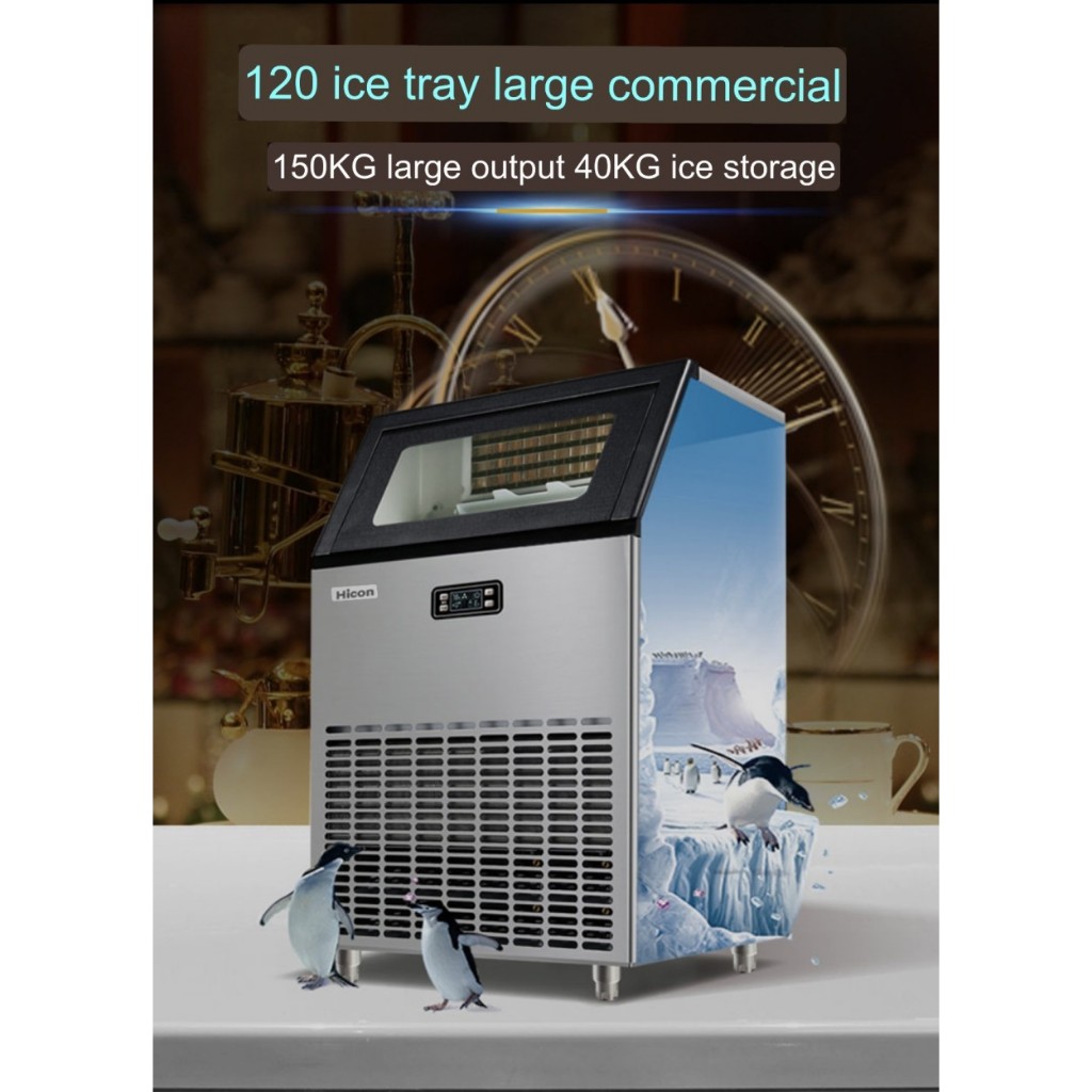 Jual HICON ICE CUBE MACHINE MAKER 150KG Hicon HZB 150F Mesin Pembuat Es