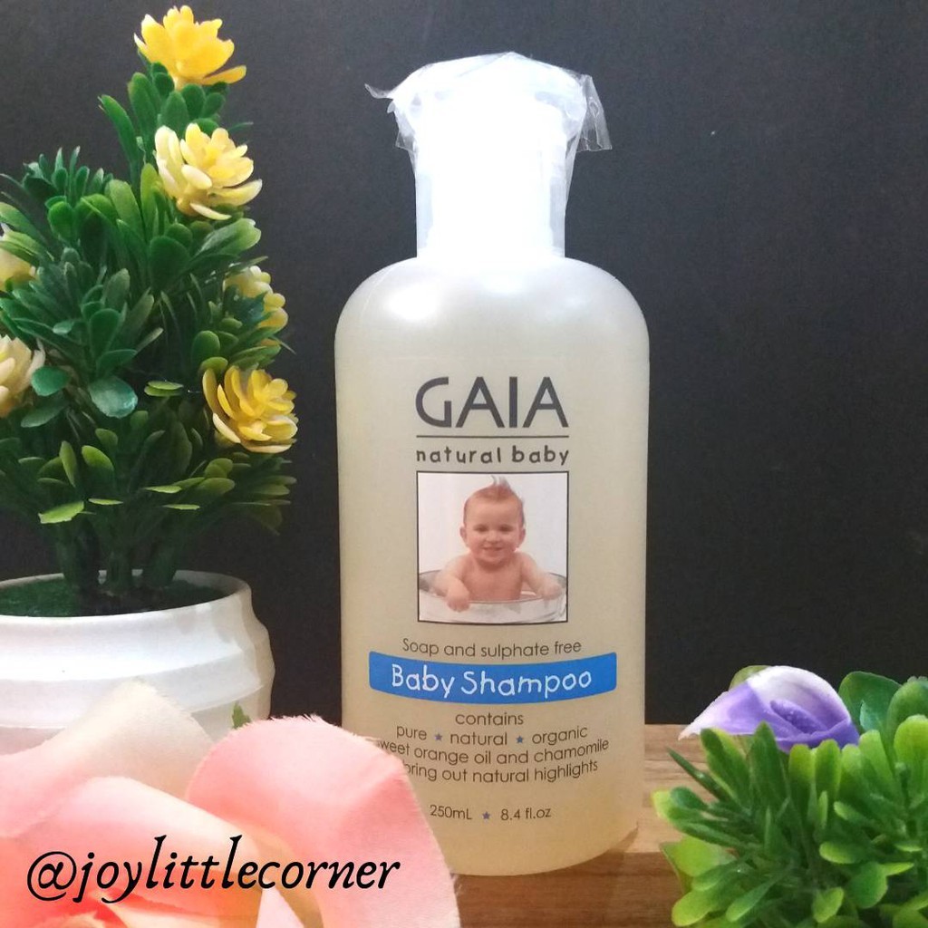 Jual Gaia Natural Baby Shampoo 250ml Shopee Indonesia